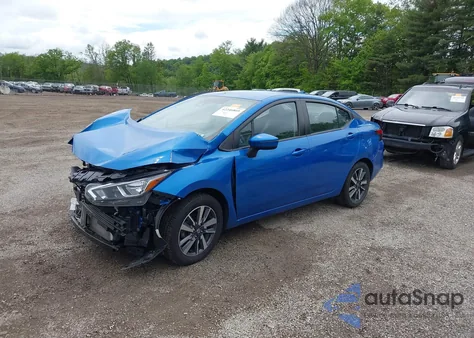 2021 Nissan Versa Sv Xtronic Cvt из США, поврежденный, VIN 3N1CN8EV6ML825795